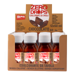 BPR NUTRITION ZERO DROPS - EDULCORANTE DA TAVOLA (BOX DA 12x50 ML) GUSTO CIOCCOLATO