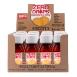 BPR NUTRITION ZERO DROPS - EDULCORANTE DA TAVOLA (BOX DA 12x50 ML) GUSTO BISCOTTO