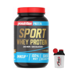 PRONUTRITION SPORT WHEY PROTEIN 908G GUSTO FONDENTE ZERO PIU' SHAKER 300 ml OMAGGIO 