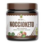 DR.KETO NOCCIOKETO DA 250G - CREMA SPALMABILE ALLA NOCCIOLA ADATTA PER DIETA CHETOGENICA