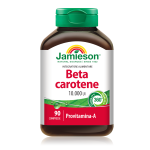 JAMIESON BETA CAROTENE 10000 IU 90 Cpr - RINFORZO OSSA E PROTEZIONE PELLE DAL SOLE