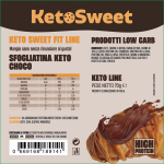 KETOSWEET SFOGLIATINA NAPOLETANA CHETOGENICA (BOX DA 10x70G) GUSTO CIOCCOLATO