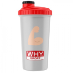 WHYSPORT SHAKER TRASPARENTE CON EMOTICON