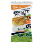 WHYNATURE BISCOTTI PROTEICI LOW CARB (BOX DA 10x30G) GUSTO NOCCIOLA